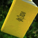 Rite in the Rain Bound Book,Poly Cover,4 3/4x7 1/2in,Metric Field,Yellow 360