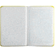 Rite in the Rain Bound Book,Poly Cover,4 3/4x7 1/2in,Transit,Yellow 300