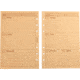 Rite in the Rain CALENDAR PACK - WEEKLY, Tan, 4/5/8 x 7 9260W
