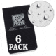 Rite in the Rain Field Flex Stapled Notebook Blank - Black - 6 Pack - OTG771L