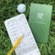 Rite in the Rain Golf Notebook, Green Field-Flex Cover, 4