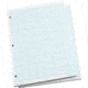 Rite in the Rain GRID SHEETS - CROSS SECTION -1/10&quot;, White, 8 1/2 x 11 1110