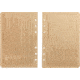 Rite in the Rain LOOSE LEAF - TAN - 9 LINE MEDEVAC, Tan, 4 5/8 x 7 952T
