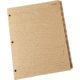 Rite in the Rain MONTHLY - MAXI TAB SET, Tan, 8 1/2 x 11 9260M-MX