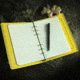 Rite in the Rain RING BINDER - 1/2&quot; - YELLOW, Yellow, 5 5/8 x 7 1/2 200