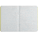 Rite in the Rain STAPLED MINI-NOTEBOOK - LEVEL, Yellow, 3 1/4 x 4 5/8 311-M