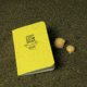 Rite in the Rain STAPLED MINI-NOTEBOOK - LEVEL, Yellow, 3 1/4 x 4 5/8 311-M