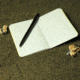 Rite in the Rain STAPLED MINI-NOTEBOOK - LEVEL, Yellow, 3 1/4 x 4 5/8 311-M