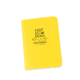 Rite in the Rain Stapled Mini-Notebook - Universal - 3 Pack, Yellow, 3 1/4 x 4 5/8 371FX-M
