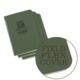 Rite in the Rain Stapled Mini Notebook - Universal - Green - 3 Pack, Green, 3 1/4 x 4 5/8 971FX-M