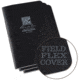 Rite in the Rain Stapled Notebook - Universal - Black - 3 Pack, Black, 4/5/8 x 7 771FX