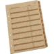 Rite in the Rain TAB SET - ALPHA, Tan, 4/5/8 x 7 9270