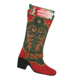 River's Edge Cowboy Boot Christmas Stocking 1726