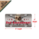 Rivers Edge 2nd Amendment Vanity License Plate, 12 x 6in, 2696