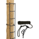 Rivers Edge Treestands Big Foot Tree Ladder W/ Safety Rope, Rivers Edge Grey, 23ft, RE731