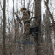 Rivers Edge Treestands Jumbo Jack Ladder Stand, Rivers Edge Grey, 1-Person, RE658