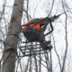 Rivers Edge Treestands Uppercut Ladder Stand, Rivers Edge Grey, 1-Person, RE659