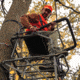 Rivers Edge Treestands Uppercut - LS Treestand, Black, 22' 3&quot;, RE671