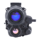 RIX RENV-M 1x25mm Enhanced Night Vision Monocular, Gen 2+, 64 lp/mm, w/ White Tubes 1400 FOM, Black, Small, RENVMW14
