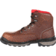 Rocky Boots Rams Horn Full-grain Leather Waterproof Composite Toe Work Boot - Men's, 9 US, Medium, Dark Brown, RKK0257-M-9