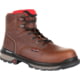 Rocky Boots Rams Horn Full-grain Leather Waterproof Composite Toe Work Boot - Men's, 9 US, Medium, Dark Brown, RKK0257-M-9