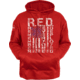 Rothco Concealed Carry Remember Everyone Deployed Hoodie - Men's, Medium, Red, 4036-M
