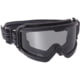 Rothco ANSI Ballistic OTG Goggle System, Interchangeable Smoke/Clear/Yellow Lenses, Black Frame, 1723-Black