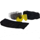 Rothco ANSI Ballistic OTG Goggle System, Interchangeable Smoke/Clear/Yellow Lenses, Coyote Brown Frame, 10738-CoyoteBrown