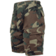Rothco Camo BDU Shorts, Woodland Camo, Extra Small, 65212-WoodlandCamo-XS