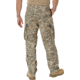 Rothco Camo Combat Uniform Pants, ACU Digital Camo, S, 5755-S