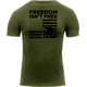 Rothco Freedom Isn't Free T-Shirt, Olive Drab, Large, 2708-OliveDrab-L
