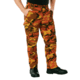 Rothco Color Camo Tactical BDU Pants - Mens, Savage Orange Camo, Extra Small, 8865-SavageOrangeCamo-XS23-27Waist