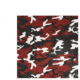 Rothco Colored Camo Bandana, Red Camo, 4134-RedCamo