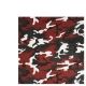 Rothco Colored Camo Bandana, Red Camo, 4134-RedCamo