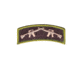 Rothco Crossed Rifles Morale Patch, 72189