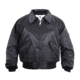 Rothco CWU-45P Flight Jacket, Black, Small, 7522-Black-S