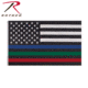 Rothco Thin Red, Blue, and Green Line US Flag, 3' x 5', 14459
