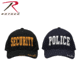Rothco Deluxe Police Low Profile Cap, Black/Gold, 93830-BlackGold