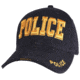 Rothco Deluxe Police Low Profile Cap, Gold/Navy Blue, 94890-NavyBlueGold