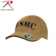Rothco Deluxe Vintage USMC Embroidered Low Pro Cap, Coyote Brown, 3864-CoyoteBrown