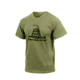 Rothco Don't Tread On Me Vintage T-Shirt, Olive Drab, XL, 67707-OliveDrab-XL