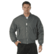 Rothco Enhanced Nylon MA-1 Flight Jacket - Mens, Gunmetal Grey, Extra Large, 72890-GunmetalGrey-XL