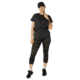 Rothco Essential Moisture Wicking Raglan Sleeve T-Shirt - Womens, Black, 2XL, 13250-Black-2XL