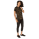 Rothco Essential Moisture Wicking Raglan Sleeve T-Shirt - Womens, Tiger Stripe Camo, 2XL, 13256-TigerStripeCamo-2XL