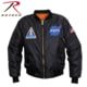Rothco NASA MA-1 Flight Jacket - Mens, S, 7328-S