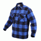 Rothco Extra Heavyweight Buffalo Plaid Sherpa-lined Flannel Shirts, Blue, 2XL, 3740-Blue-2XL