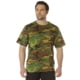 Rothco Full Comfort Fit T-Shirt, Woodland Camo, S, 84215-WoodlandCamo-S