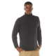 Rothco Grid Fleece Pullover, Black, Medium, 613902039551