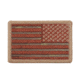 Rothco Iron On / Sew On Embroidered US Flag Patch, MultiCam, 17774-MultiCam-Reverse