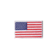 Rothco Iron On / Sew On Embroidered US Flag Patch, Red White Blue with White Border, 2777-RedWhiteBluewithWhiteBorder-Normal